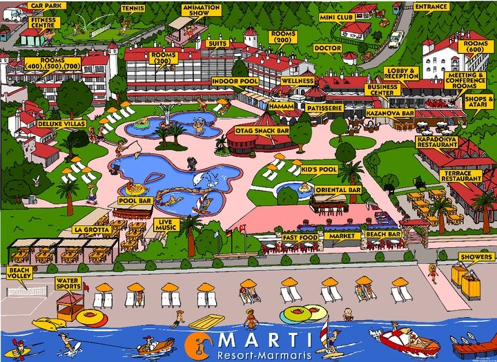 imagini hotel MARTI RESORT MARMARIS